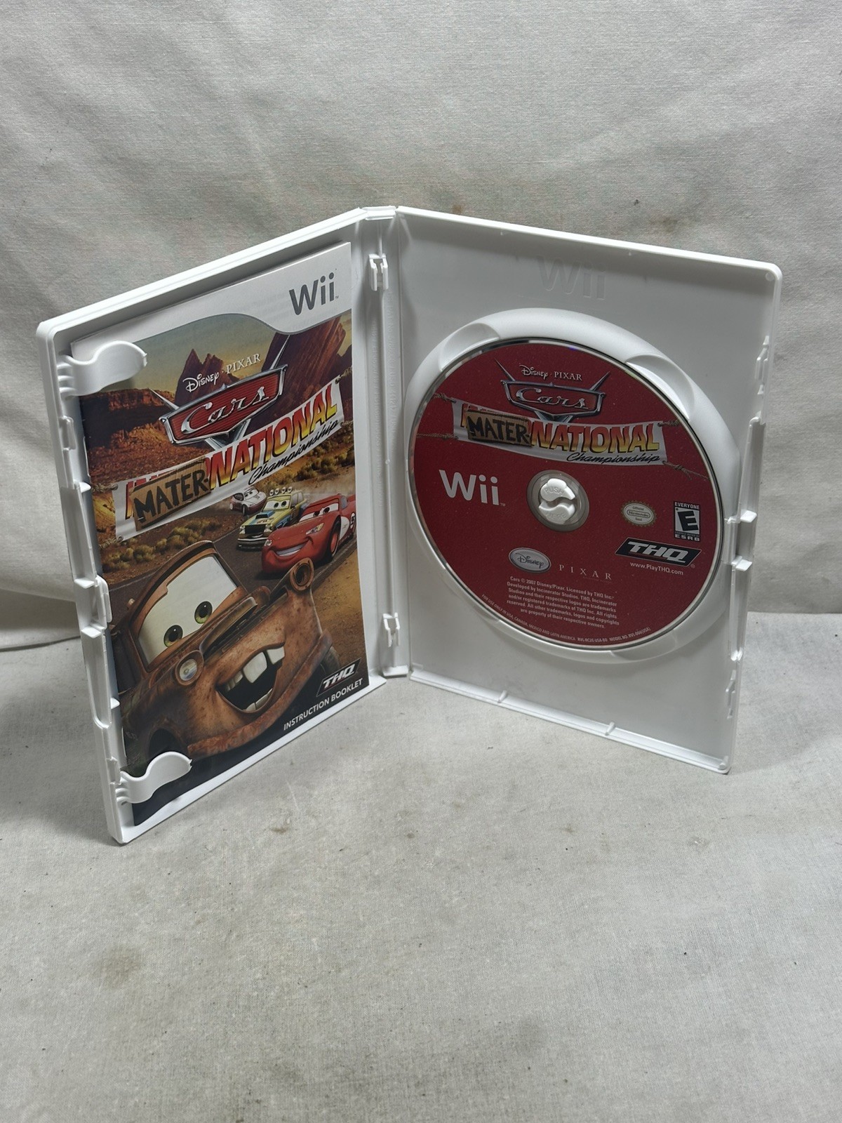 Cars: Mater-National Championship (Nintendo Wii, 2007) Complete and Tested