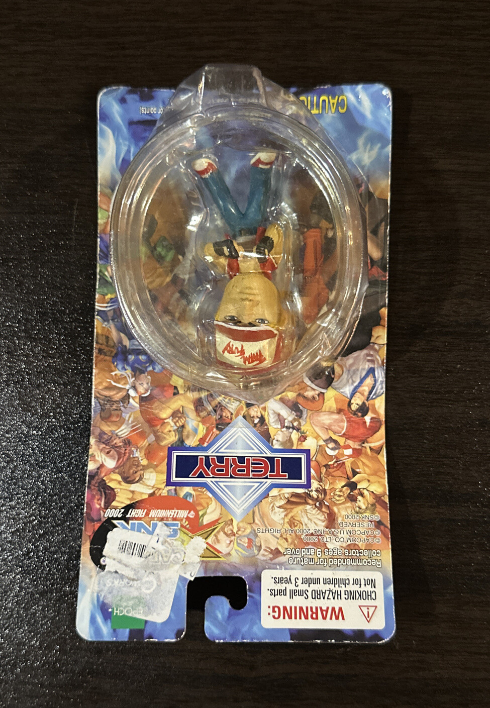 Capcom vs Snk : King of Fighters Terry 3D 2 -3 Action Figure Key Chain