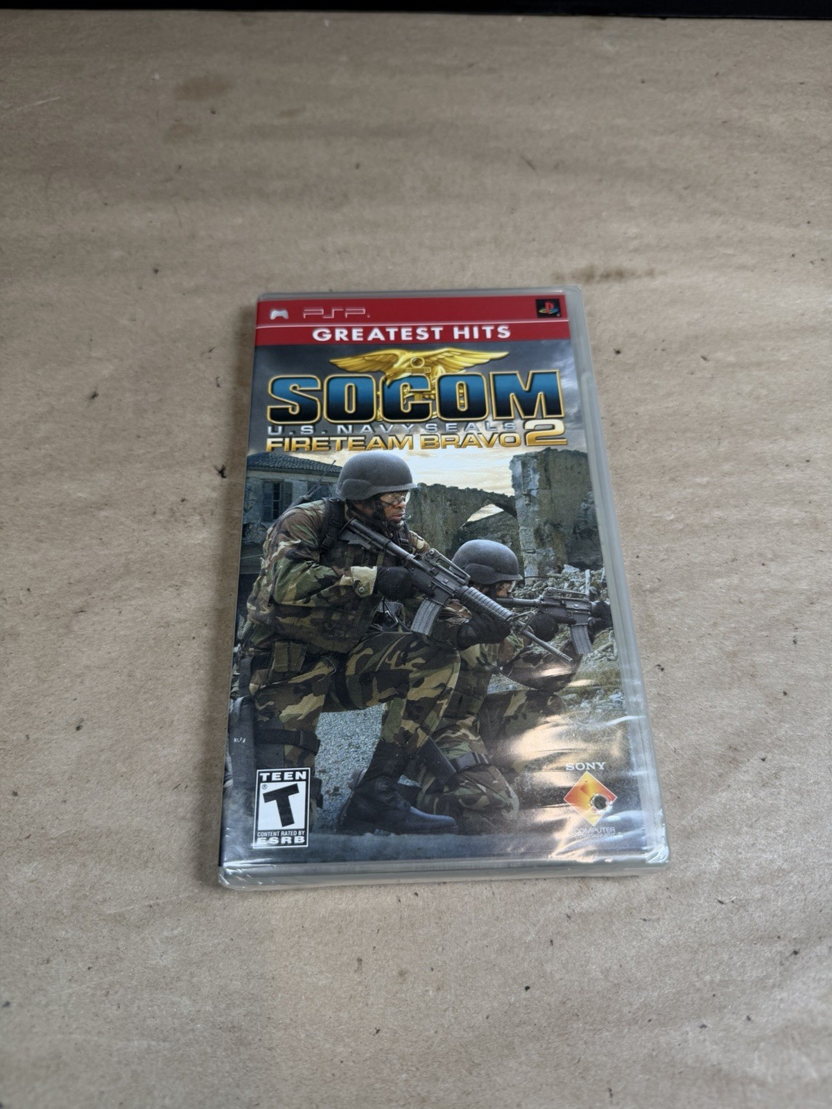 SOCOM U.S NAVY SEALS (FireTeam Bravo 2) – GREATEST HITS (Sony PSP) – NEW