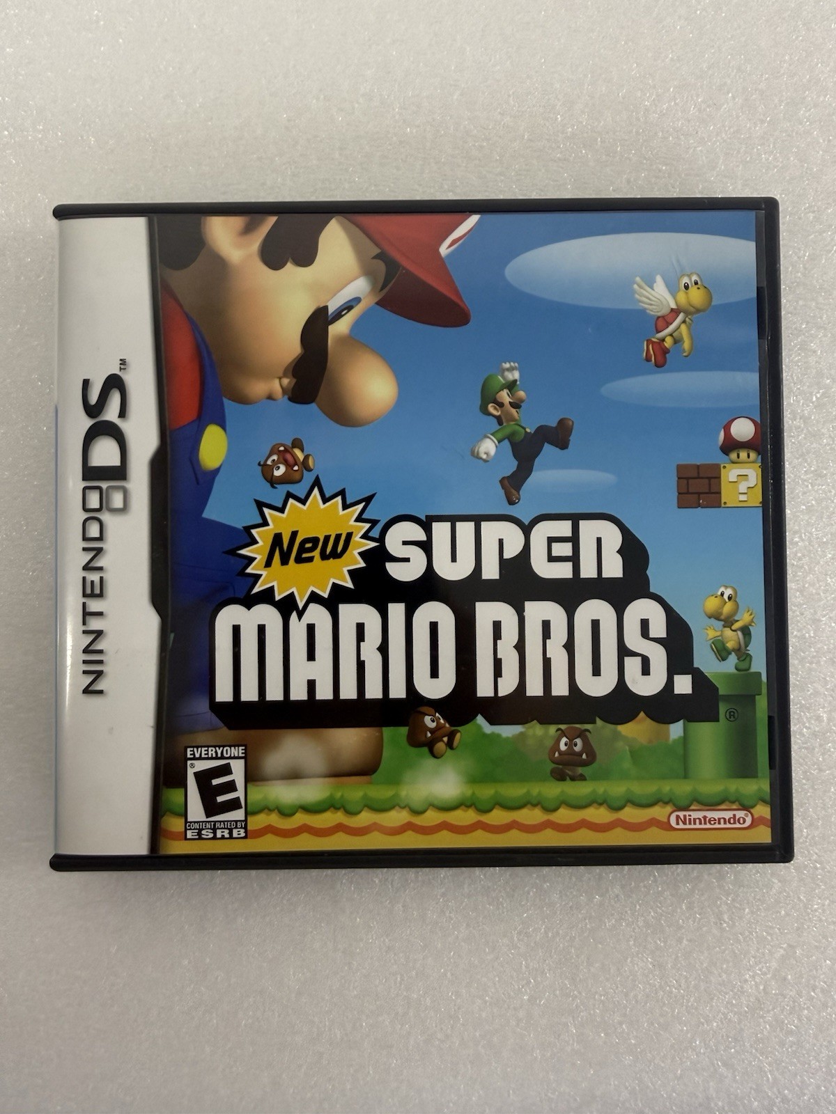 New Super Mario Bros Nintendo DS Complete CIB Manual & Inserts Tested Authentic