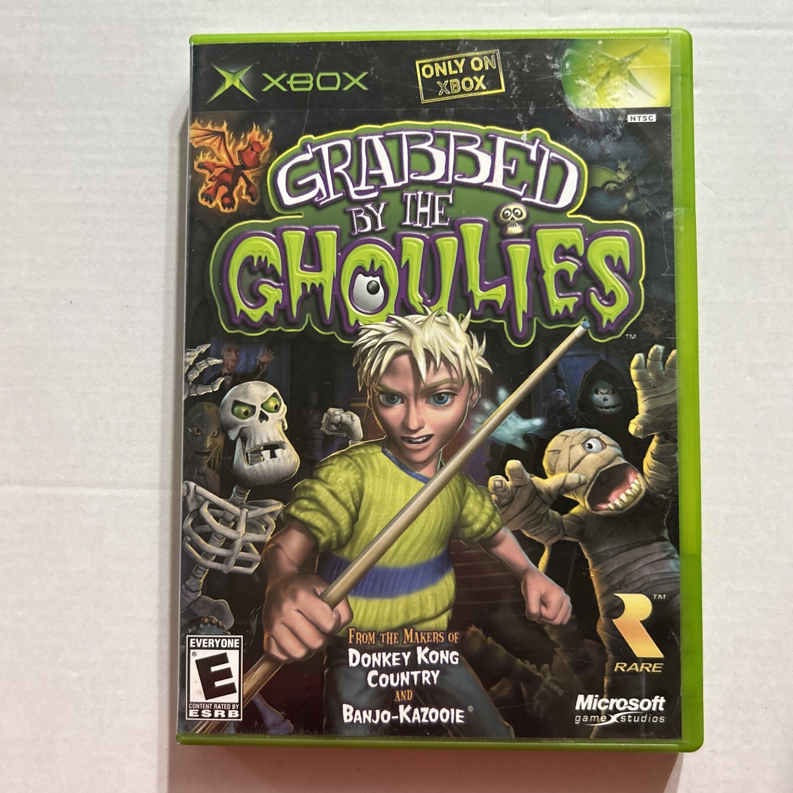 Grabbed by the Ghoulies (Microsoft Xbox, 2003) CIB Complete