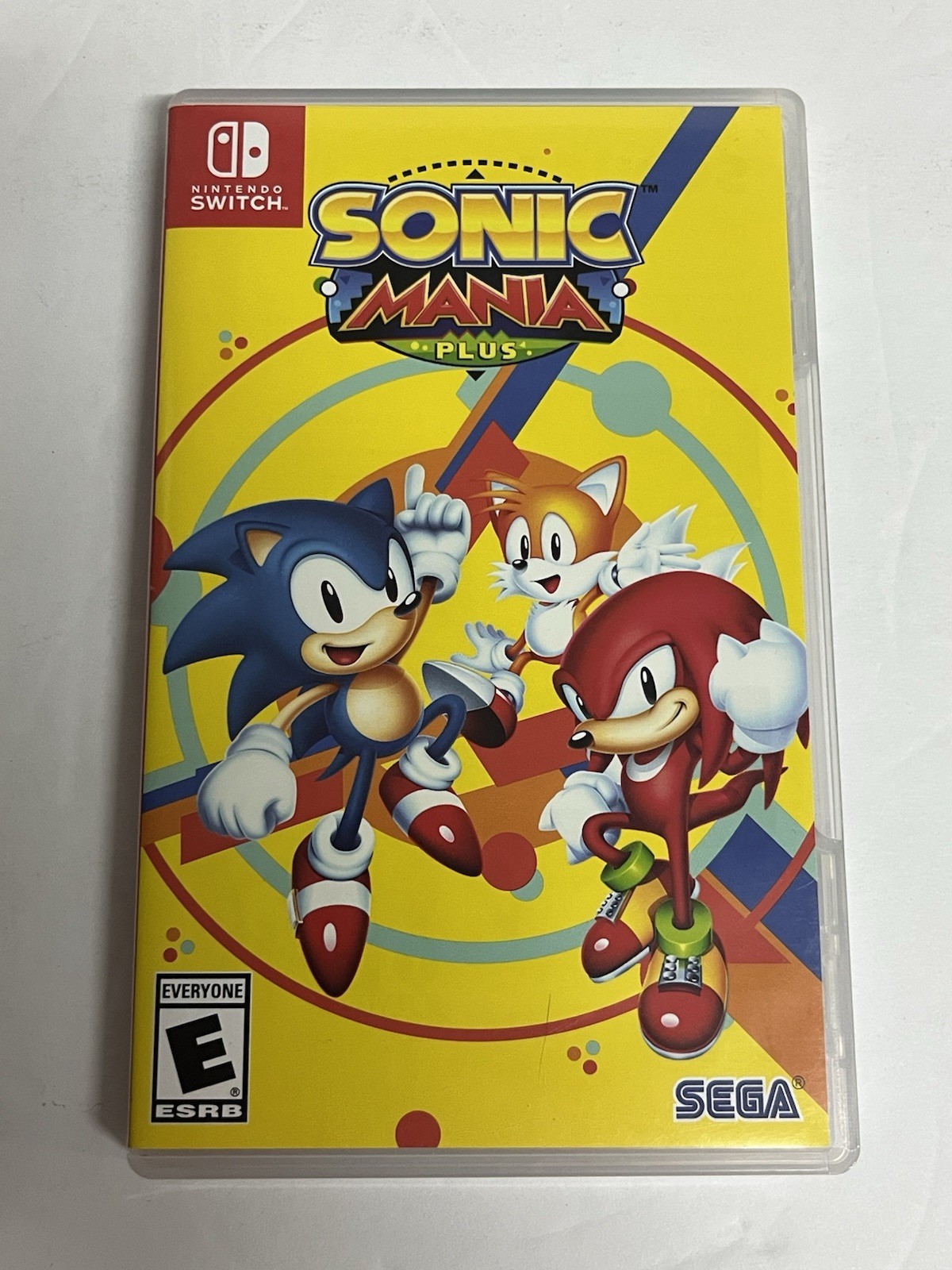 Sonic Mania Plus Nintendo Switch Video Game No Manual Multiplayers TESTED