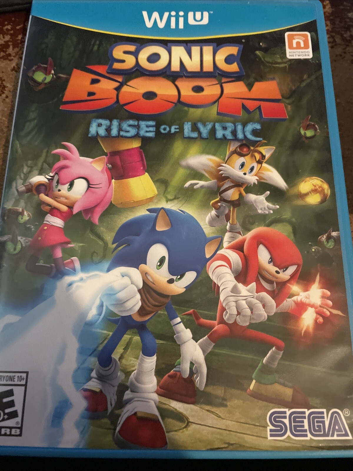 Sonic Boom Rise of Lyric Wii U CIB