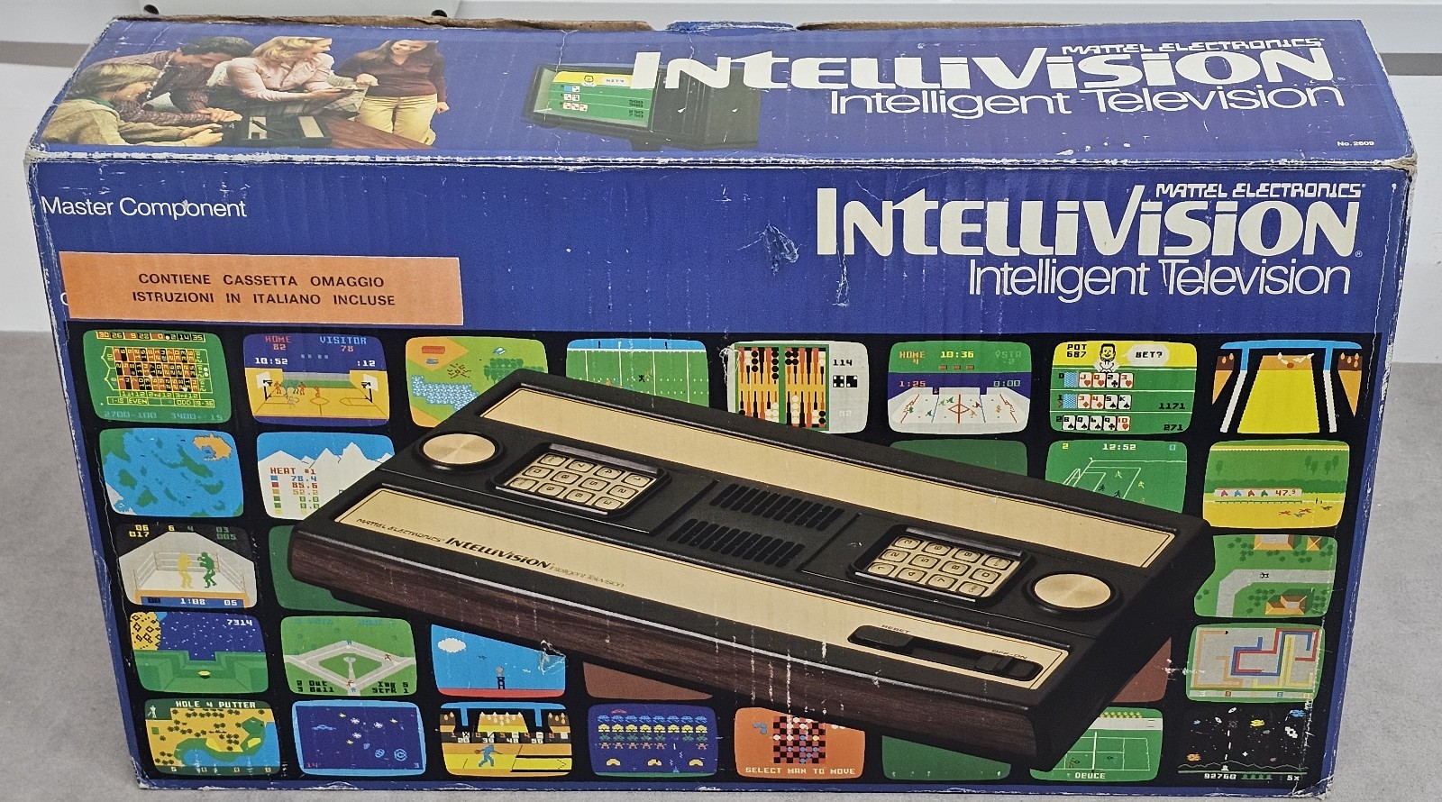 Mattel Intellivision Home Console PAL New, Multicolor, RF, 480p