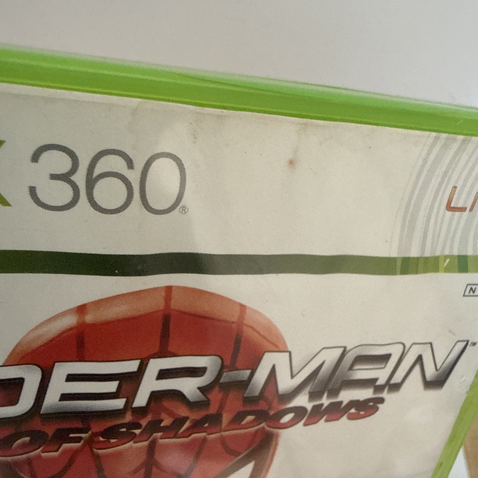 Spider-Man: Web of Shadows (Microsoft Xbox 360) CIB Tested Case Manual Disc