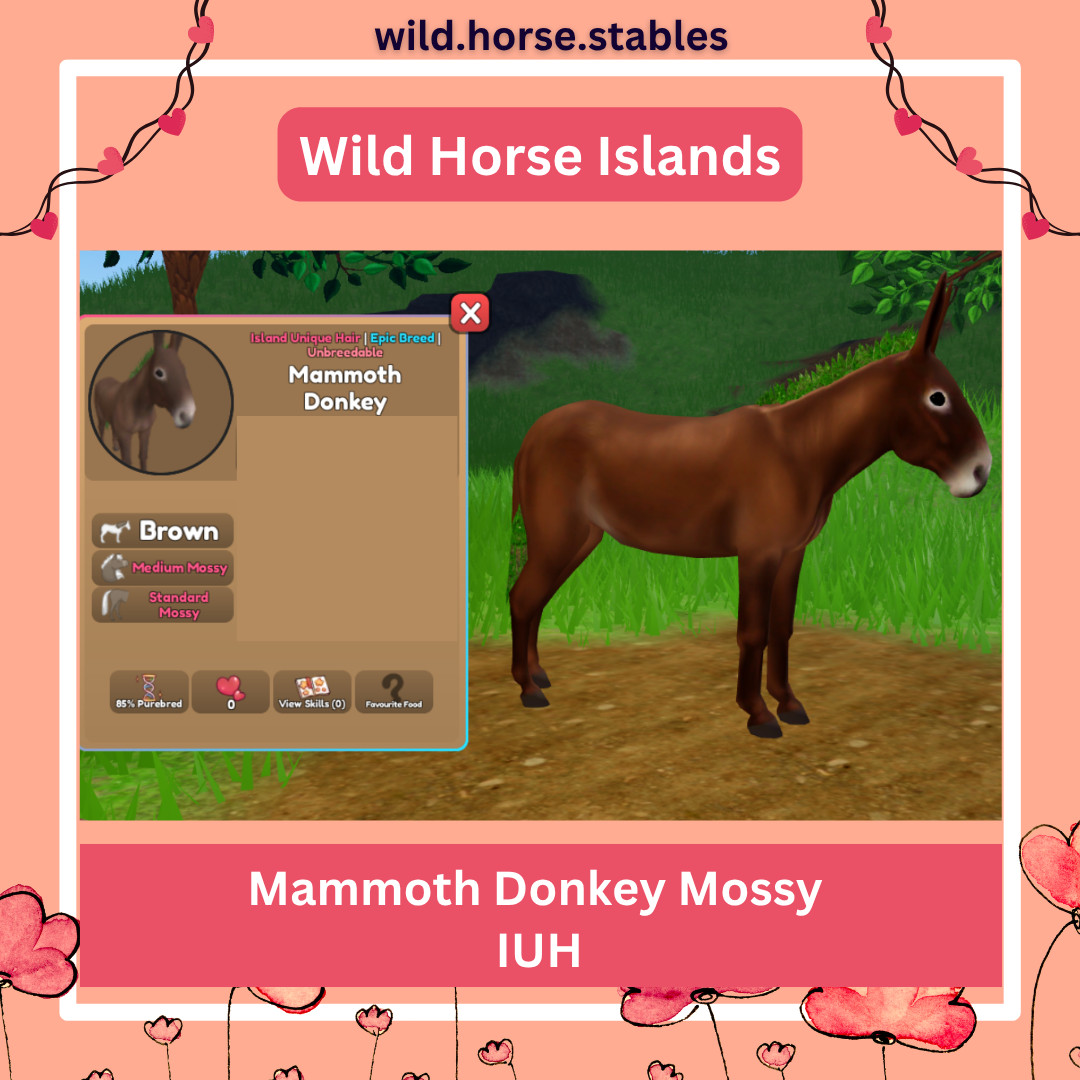 Wild Horse Islands – Mammoth Donkey IUHS