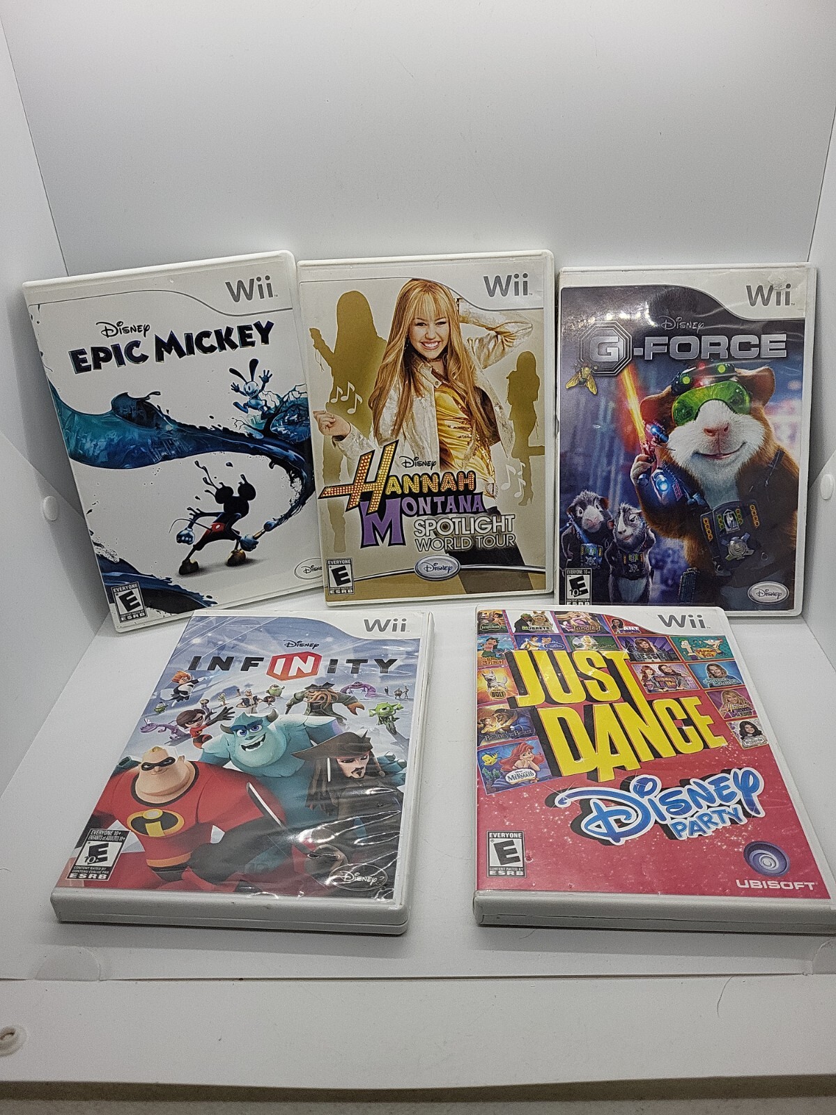 Disney Wii Lot Five Games Total!