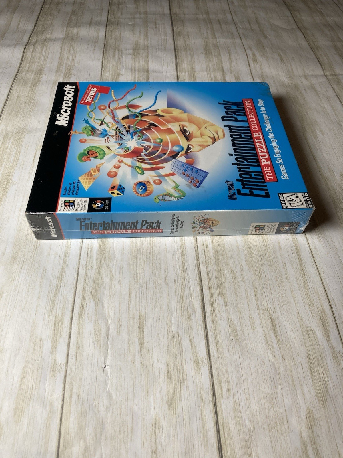 NEW SEALED – Microsoft Entertainment Pack: The Puzzle Collection (PC, 1997) RARE
