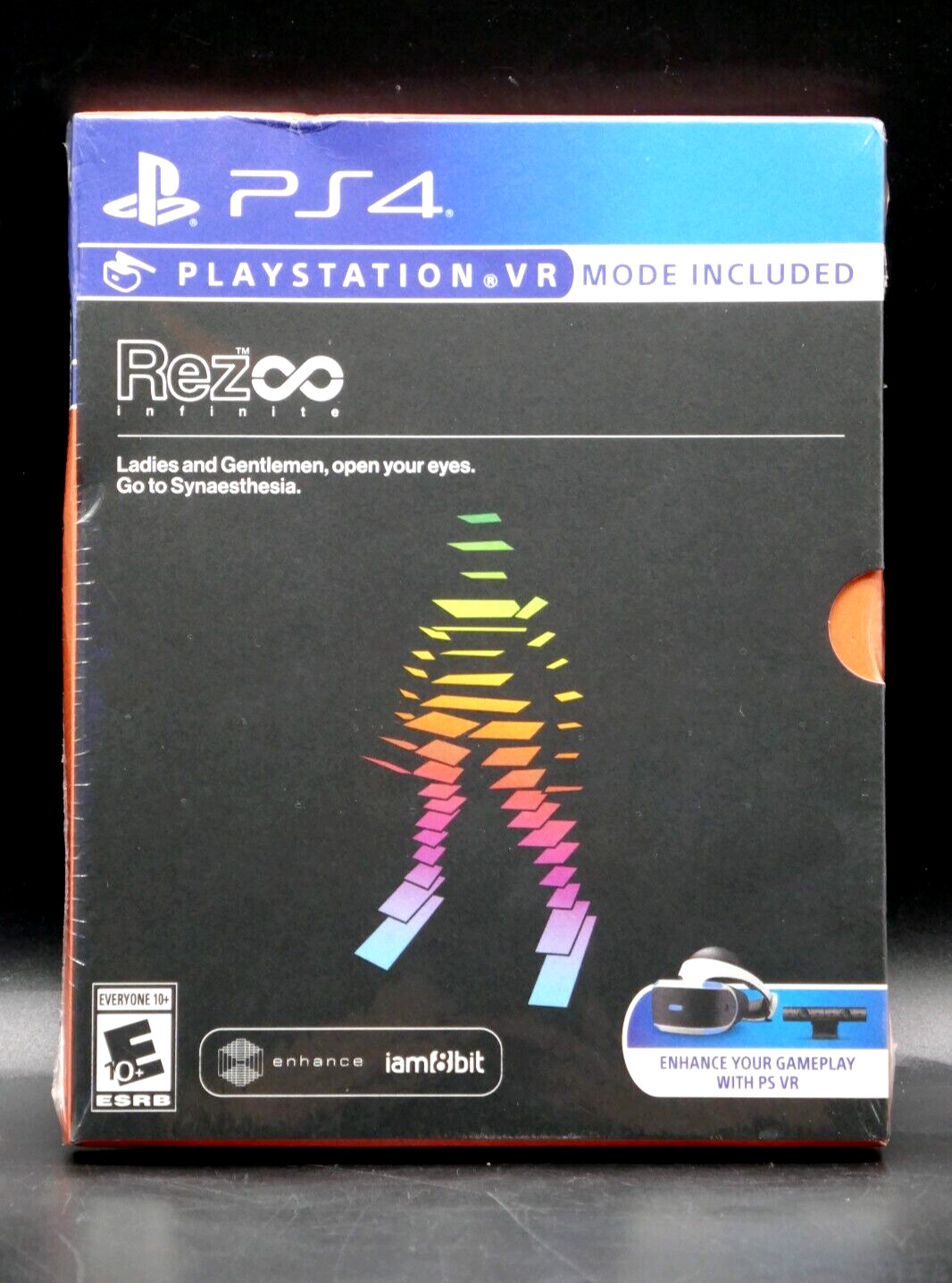 PS4 Rez Infinite: Eco-Forward Edition (5000 Made) Iam8bit – New (Light Box Wear)