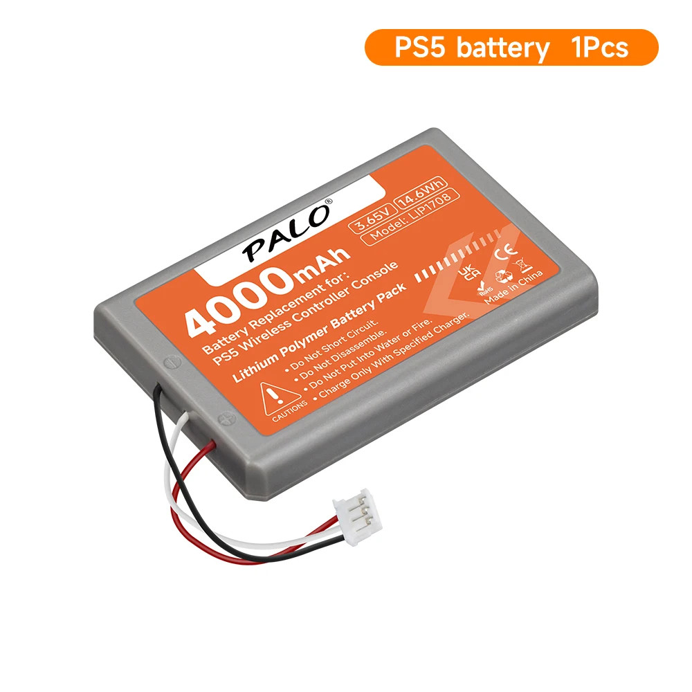 4000mAh PS 5 Wireless Controller Battery Dualsense LIP1708 CFI-ZCT1W CFI-ZCT1J