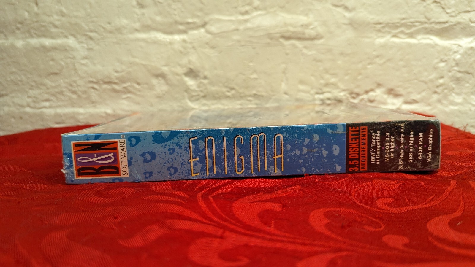 Enigma Epic PC Pinball DOS 3.3 Game Tandy IBM Compatible Sealed