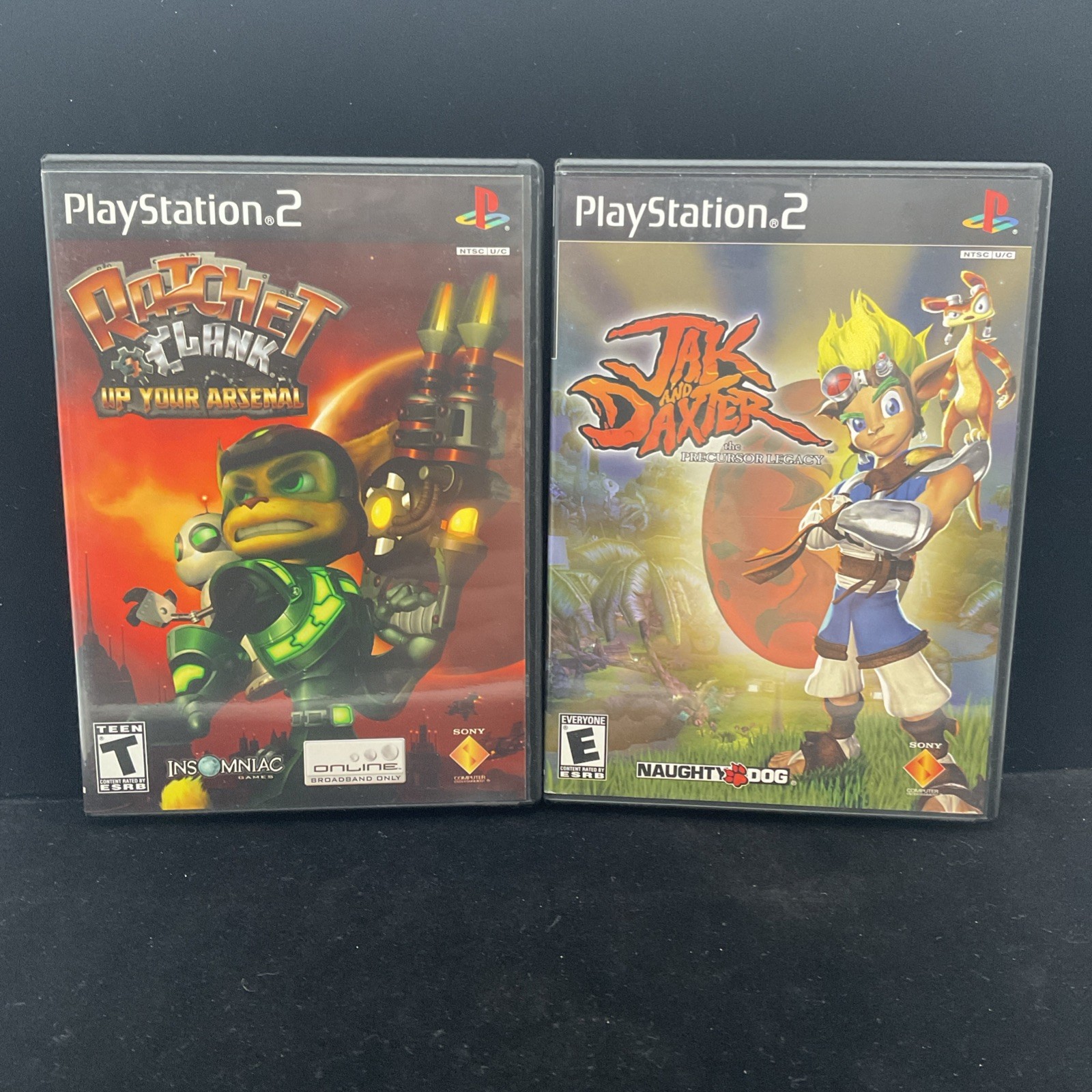 Ratchet & Clank & Jak And Daxter Bundle (PS2) Tested & CIB 1 YR Warranty Refurbi