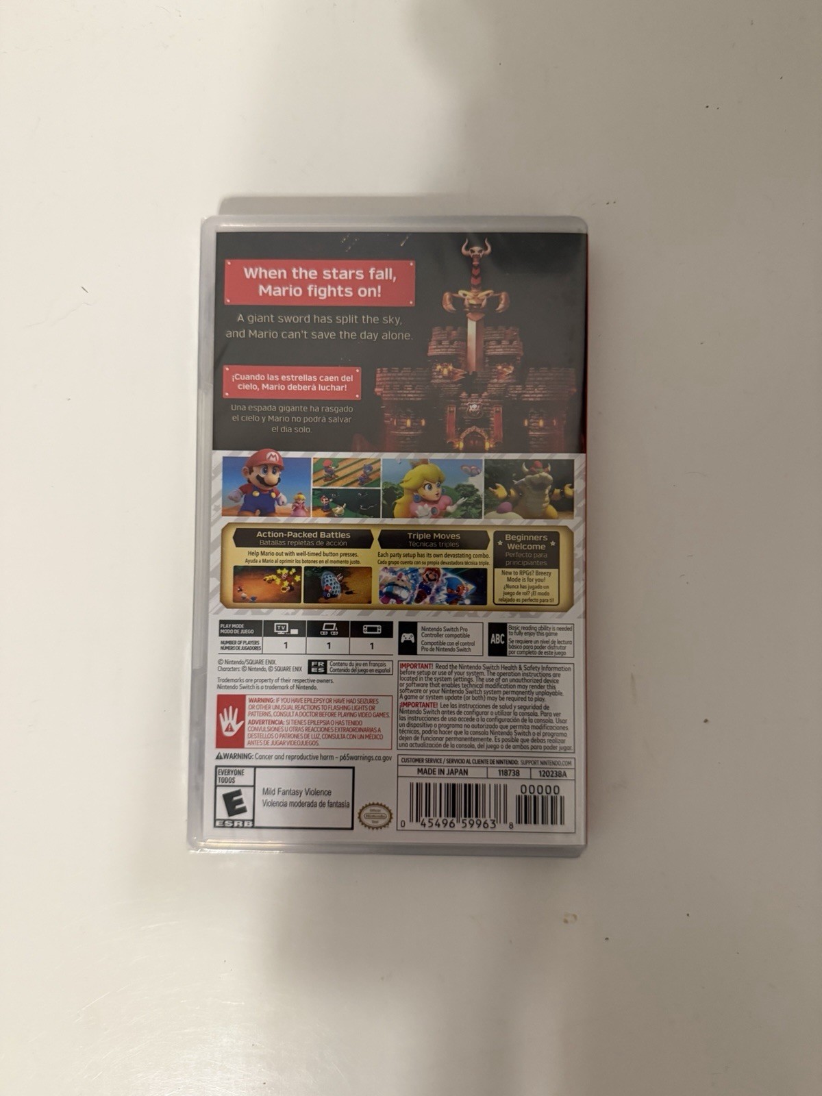 Super Mario Bros RPG – Nintendo Switch (BRAND NEW & SEALED)