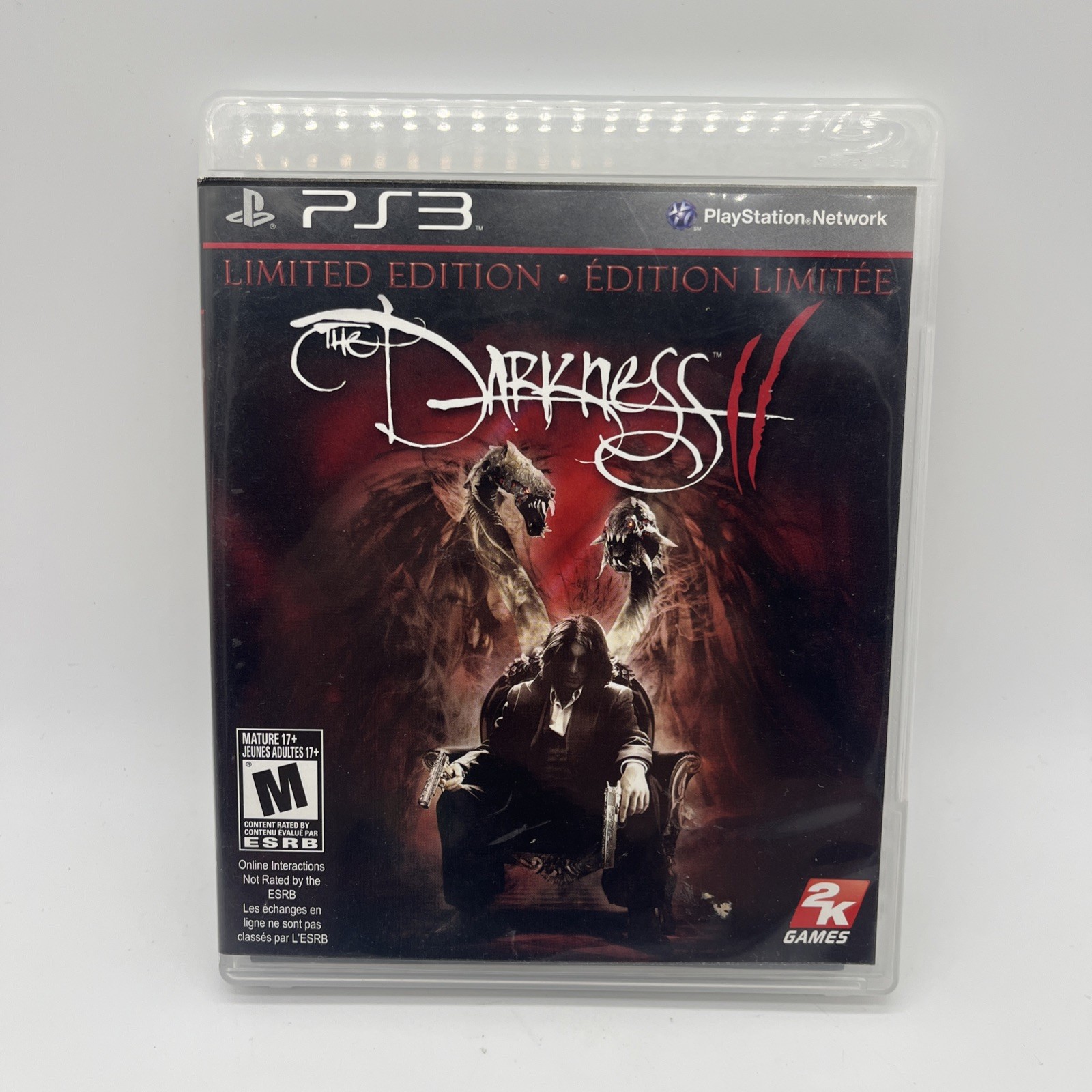 The Darkness II Limited Edition – PS3, Sony PlayStation 3, 2012, CIB w/ Poster