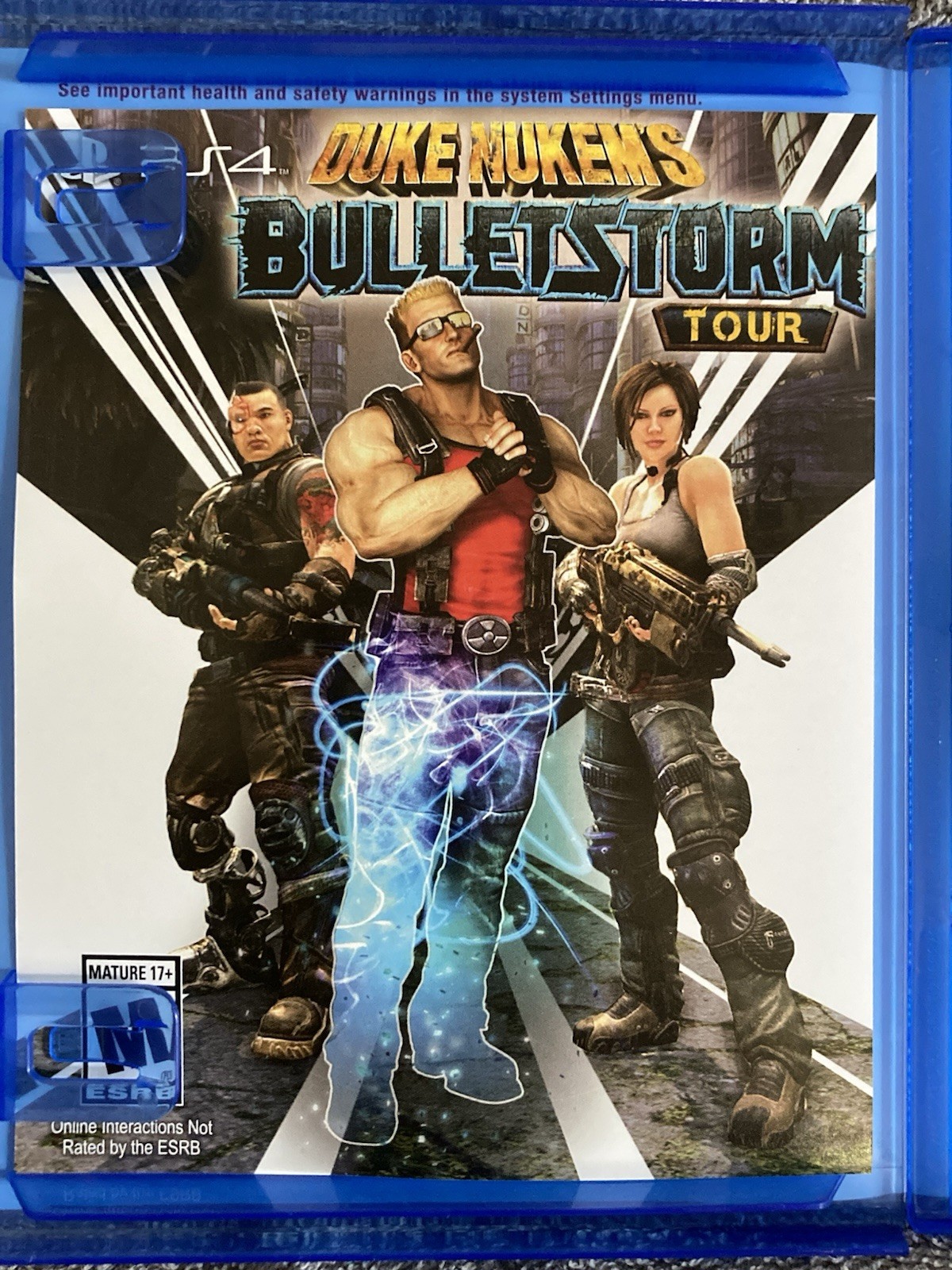 Bulletstorm: Full Clip Edition PS4 COMPLETE With Insert–Play As Duke Nukem