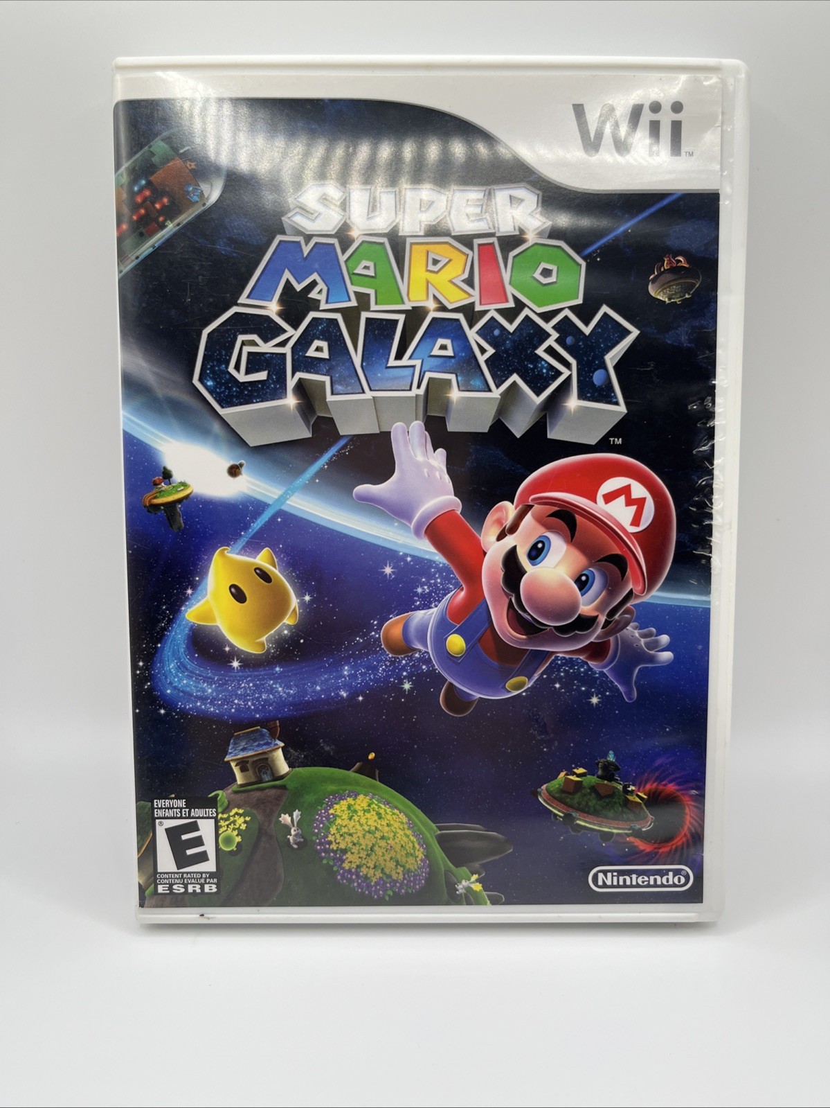 Super Mario Galaxy (Nintendo Wii, 2007) CIB Complete In Box w/ Manual