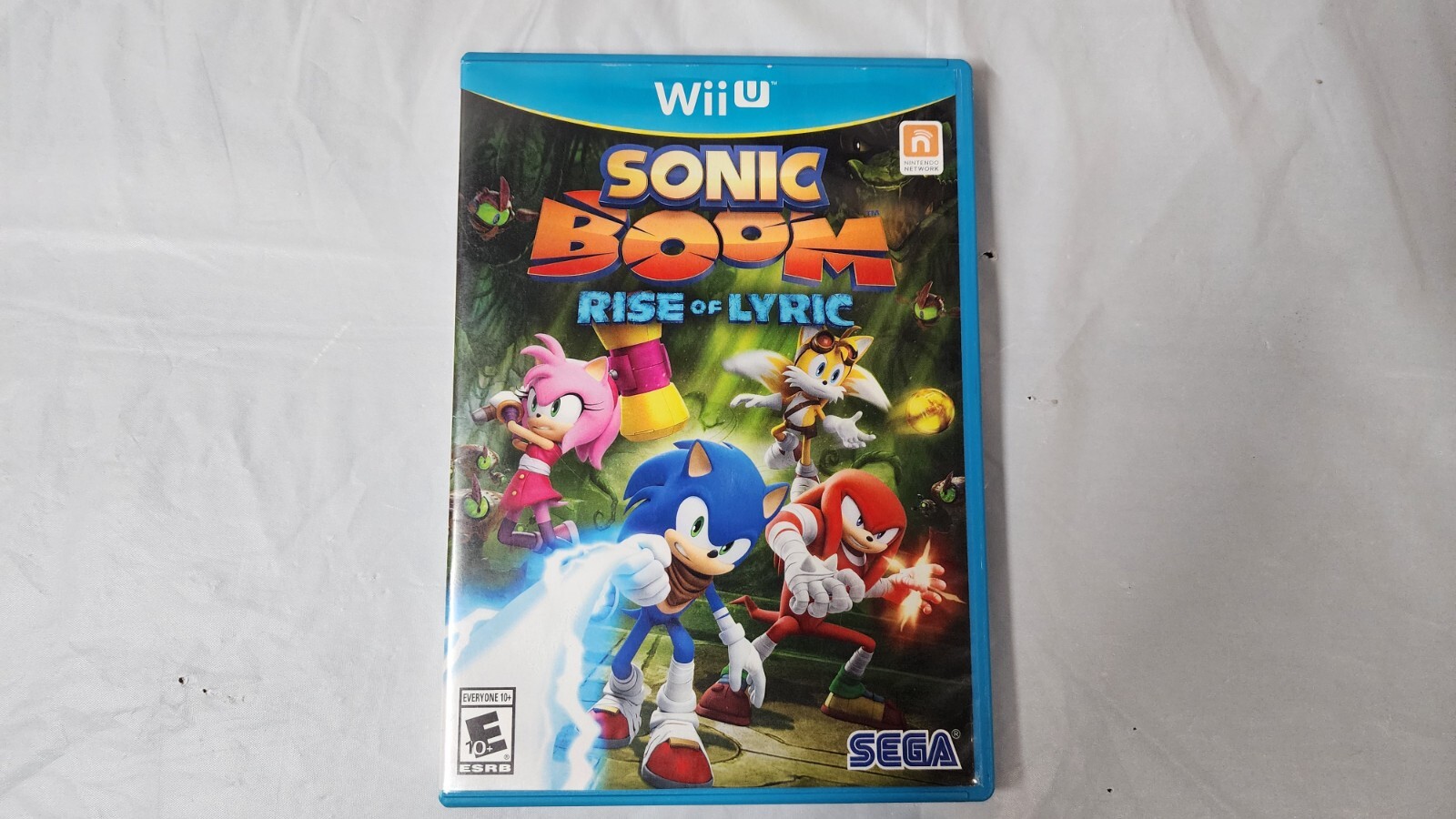 Sonic Boom: Rise of Lyric (Nintendo Wii U, 2014) with Manual