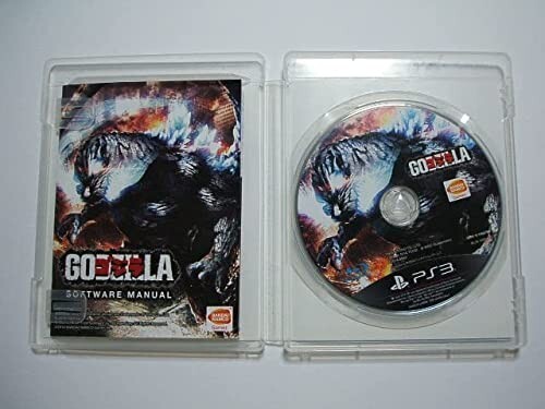 Used Godzilla Action games Play Station 3 PS3 BANDAI NAMCO With case manual S/F