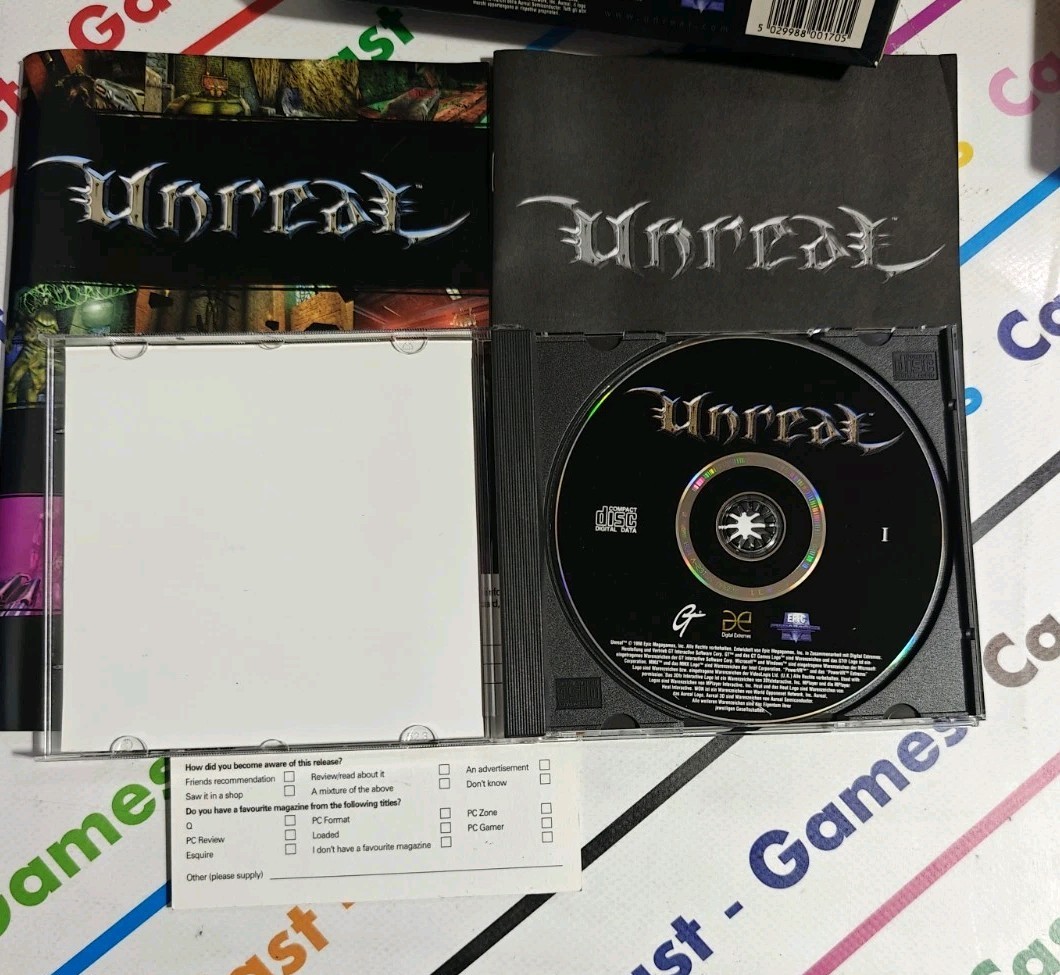 PC UNREAL BIG BOX RARE NEW NEVER USED ITALY COMPLETE