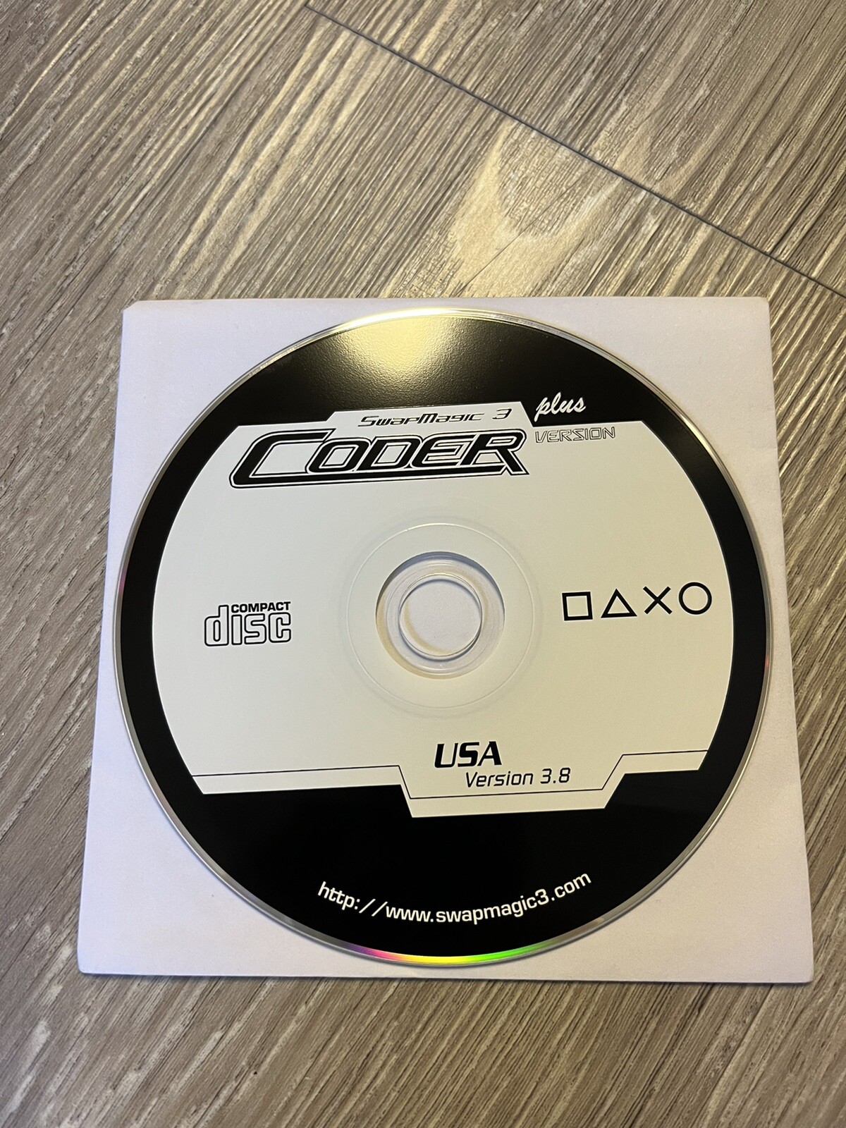 SwapMagic 3 Coder Plus USA Version 3.8 CD Sony Playstation 2 PS2