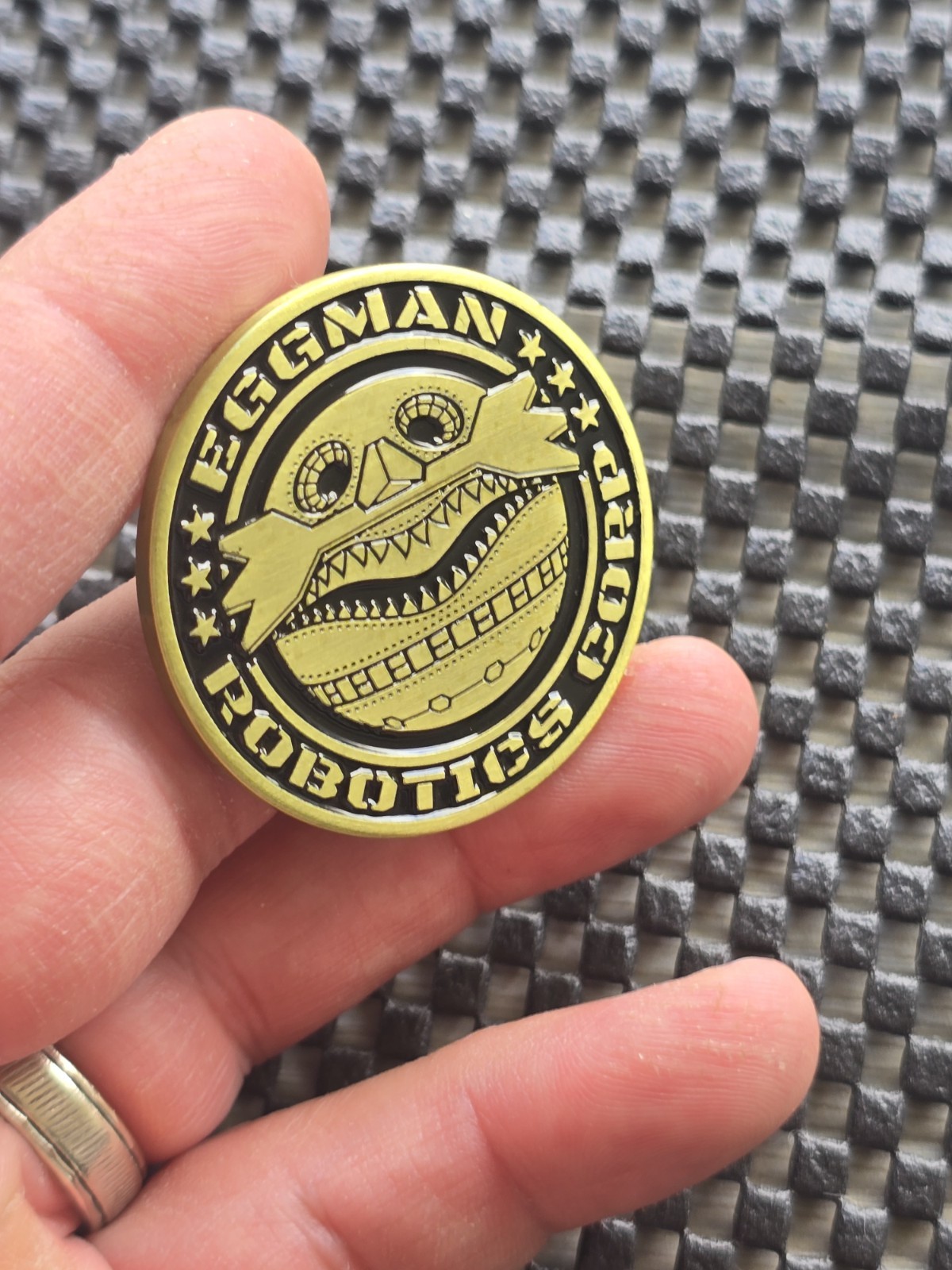 Robotnik Sonic Sega Shop UK Coin Medal Exclusive Rare Promo GENESIS SATURN CD 32