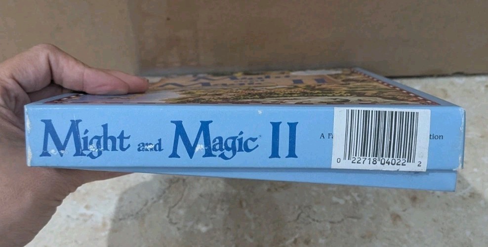 Might and Magic II 2 New World IBM PC Big Box Game 5.25″ – CIB