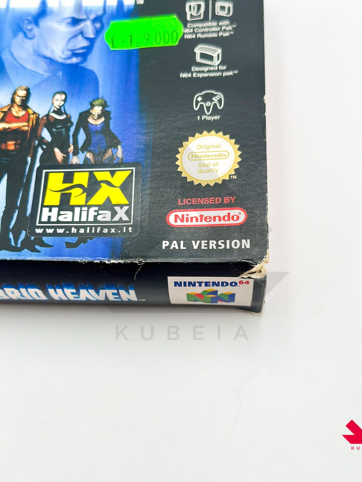 HYBRID HEAVEN – PAL BOXED ORIGINAL ENG EUR NINTENDO 64 N64 GIFT IDEA KONAMI