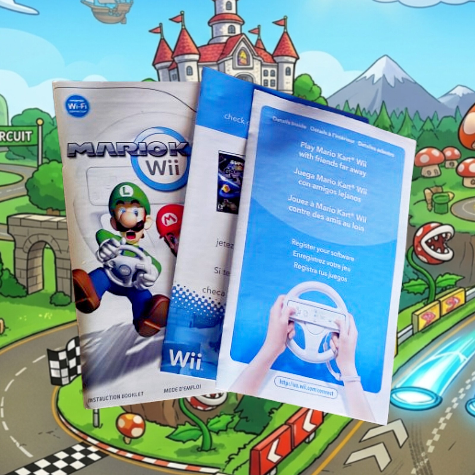 Nintendo Mario Kart Wii Nintendo Wii Complete Case & Manual Multiplayer Online