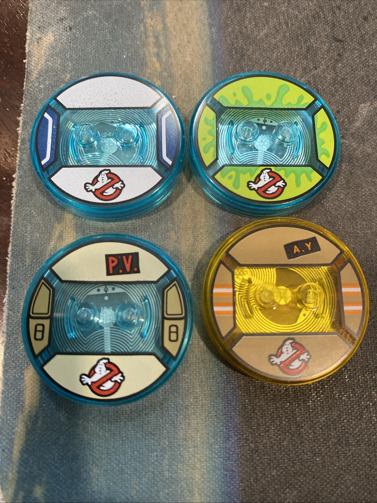 LEGO Dimensions Stay Puft Slimer PV AY Ghostbusters Tags Disc Only 71241 Lot