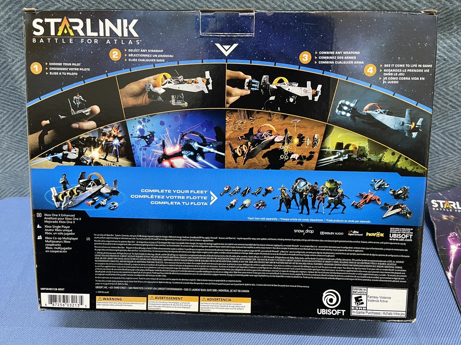 Starlink Set Battle of Atlas Starter Pack Ubisoft Xbox One 3 x Toys