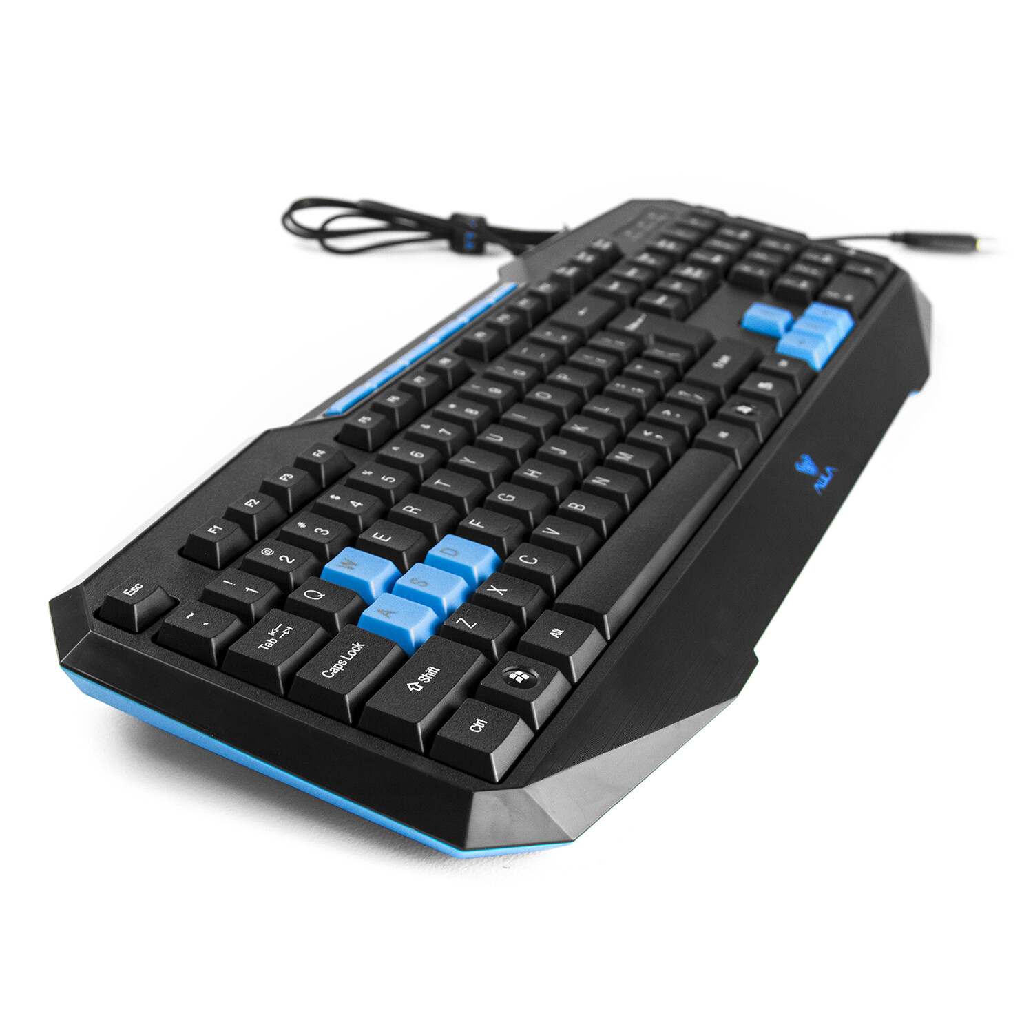 AULA Catalyst Wired Gaming Keyboard, 104 Keys Spill-Resistant, Swappable keys