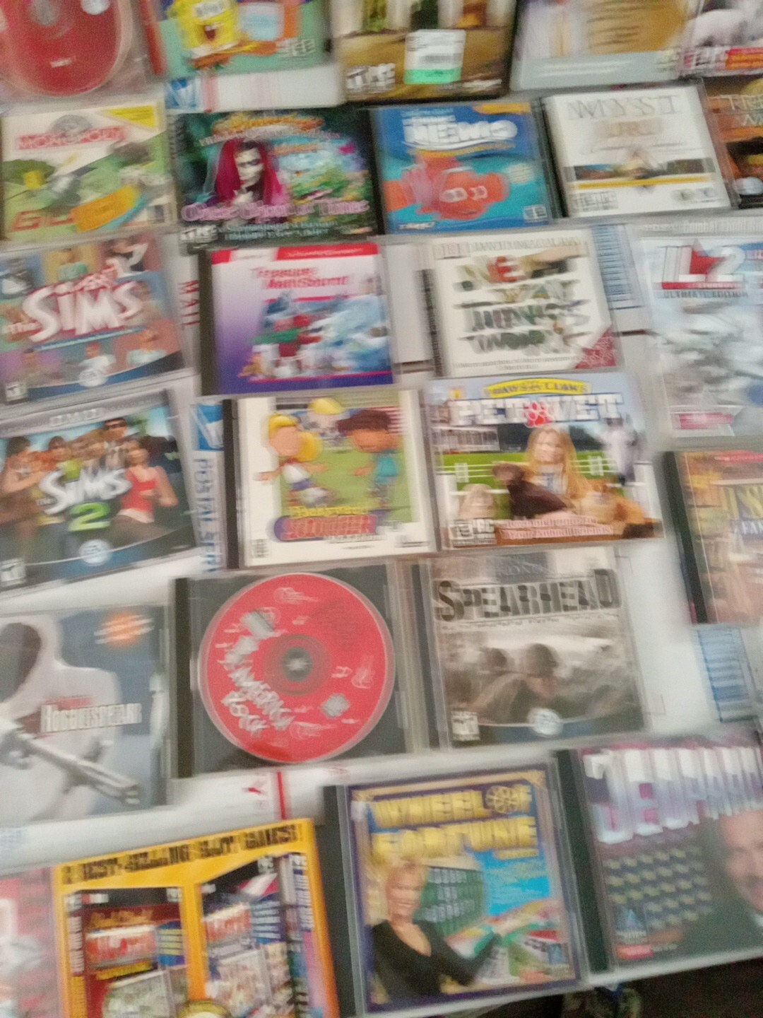 LOT OF 35 rare PC CD-ROM Video games Estate Sale Nice Variety 🇺🇲 T4#289