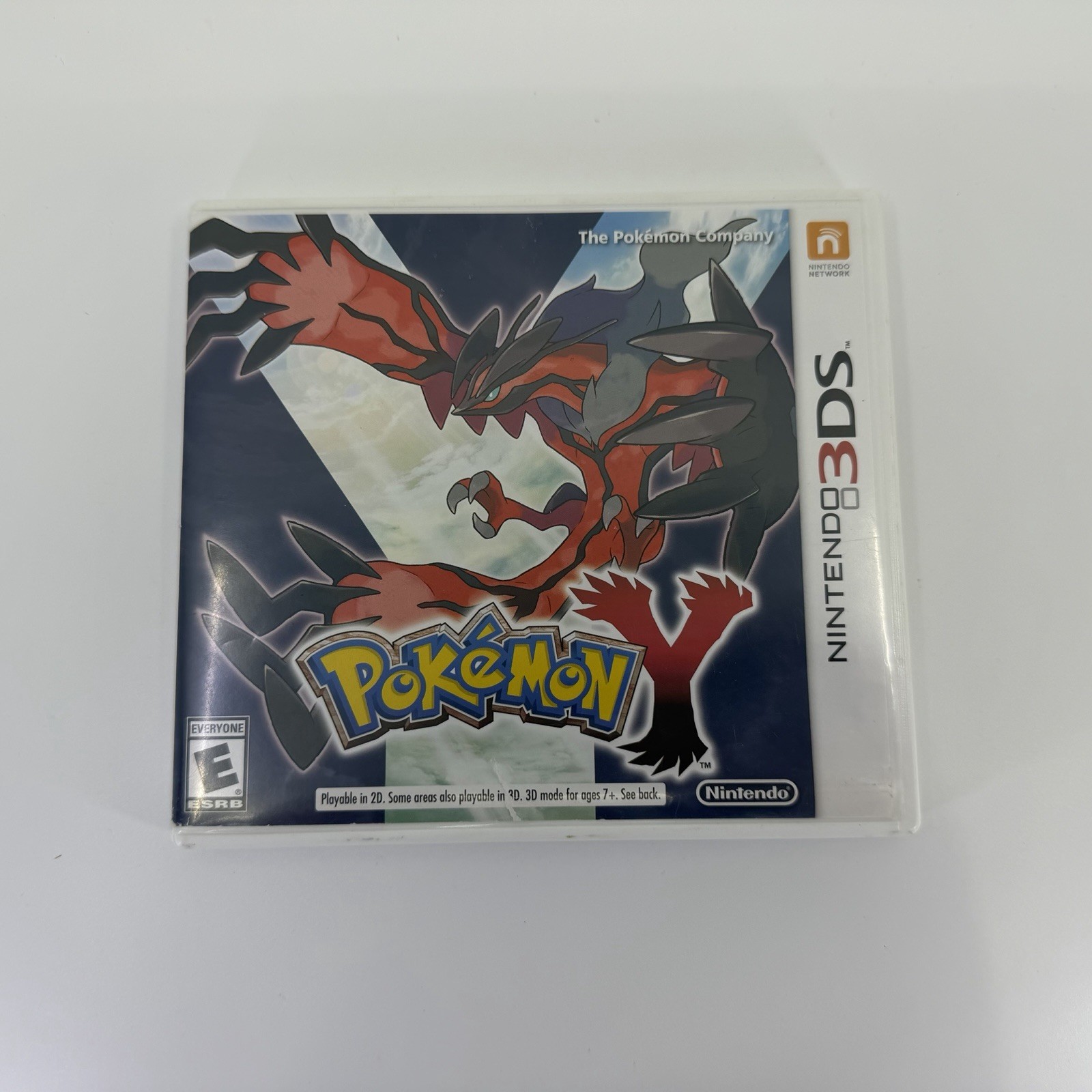 Pokemon Y Nintendo 3DS Case & Cartridge Only Tested w/ a Insert
