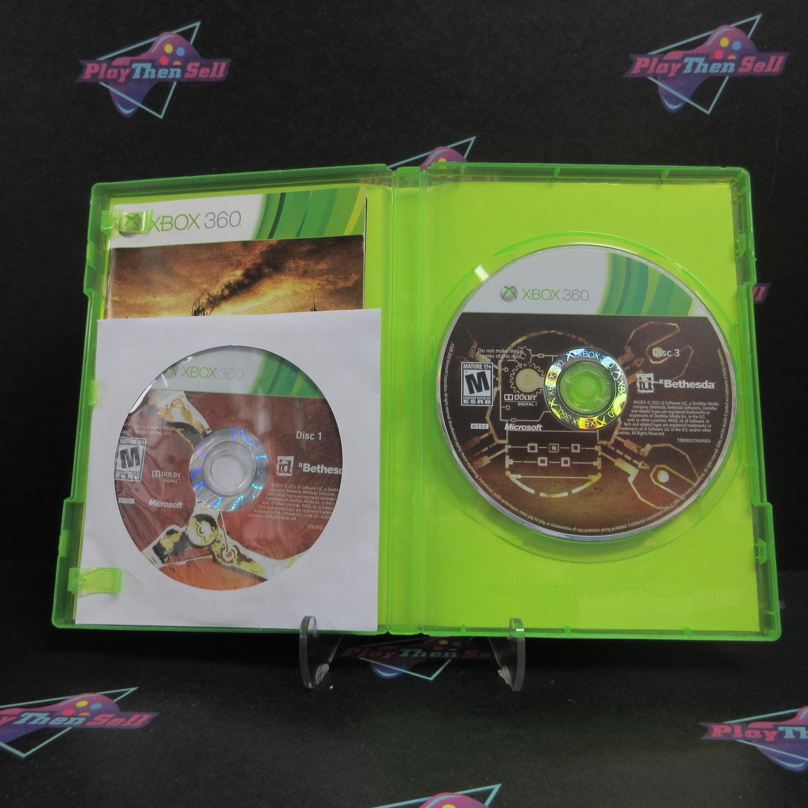 Refurbished Rage Anarchy Edition Xbox 360 Complete – Excellent Cond