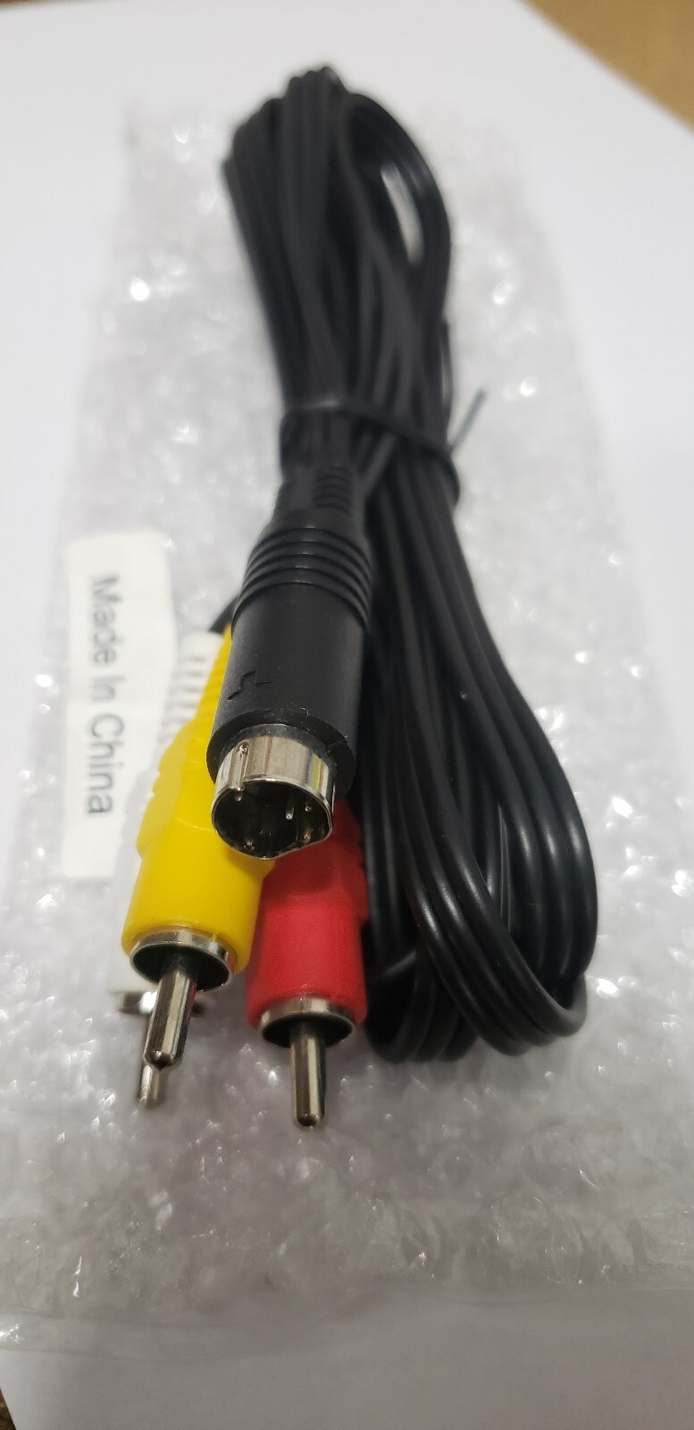 New Sega Saturn (3-Pin) Audio Video Cable -New without packaging- (10 pc Bundle)