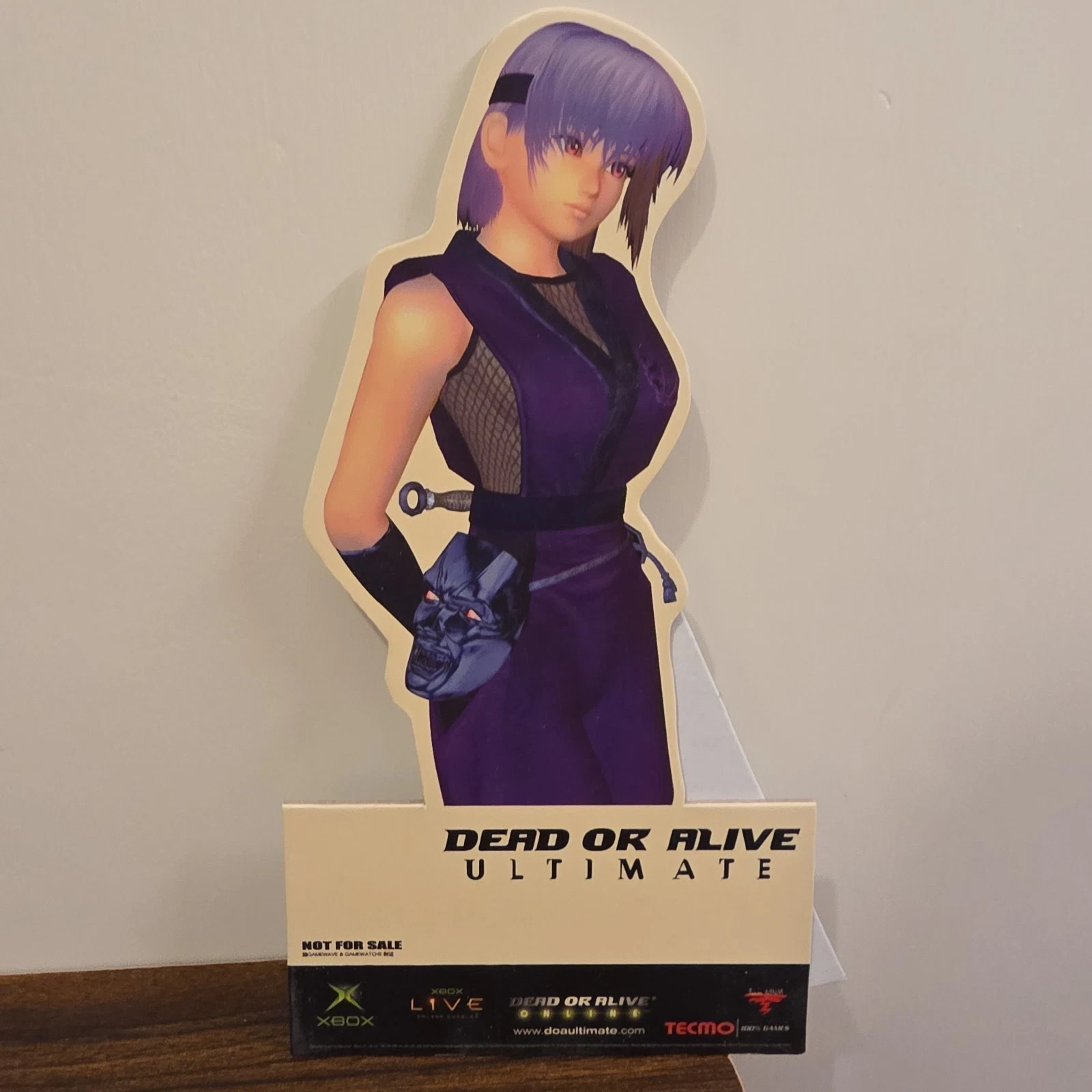 Dead Or Alive Ultimate Xbox Live Original Counter Standee Girls 8x Complete set