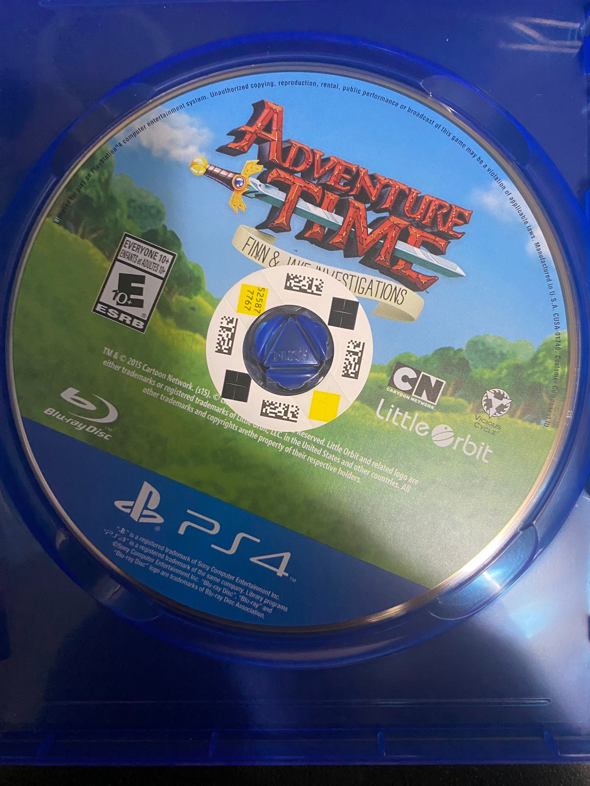 Adventure Time: Finn & Jake Investigations – PS4 – DISC ONLY – Good Condtition