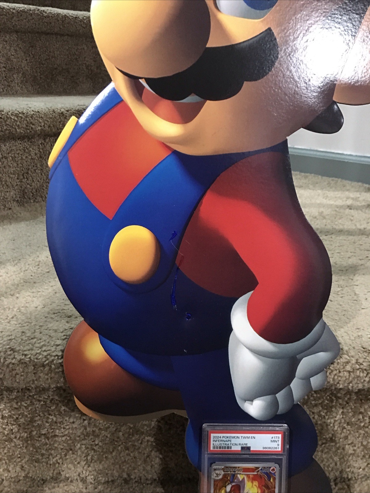 Nintendo 64 Super Mario N64 N64M30CS Cut Out Standee Store Display Launch Promo