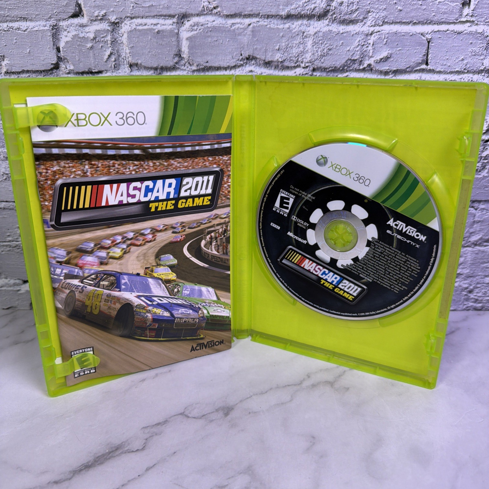 NASCAR The Game 2011 (Microsoft Xbox 360, 2011) Complete & Tested ✅