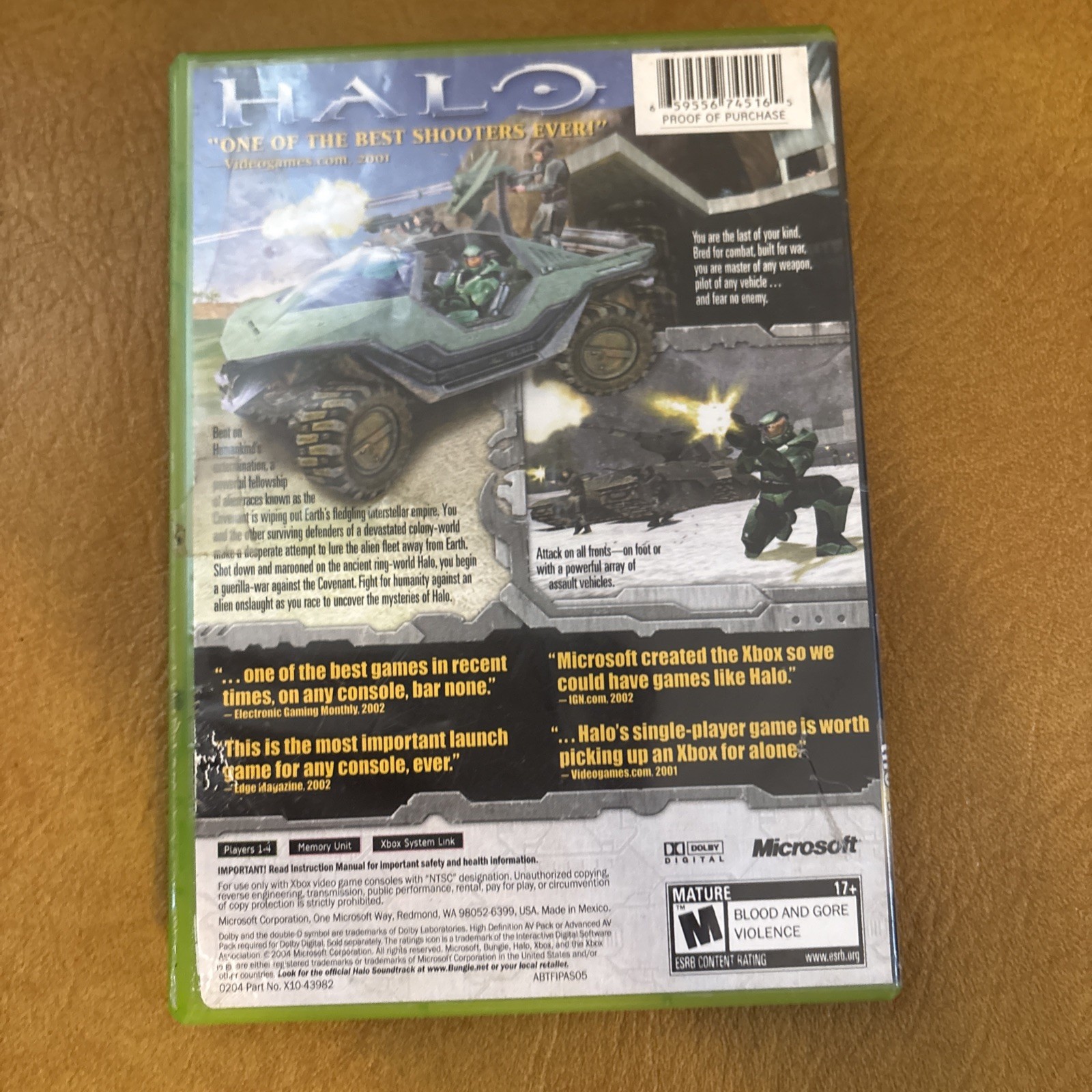 Halo: Combat Evolved (Microsoft Xbox, 2001)