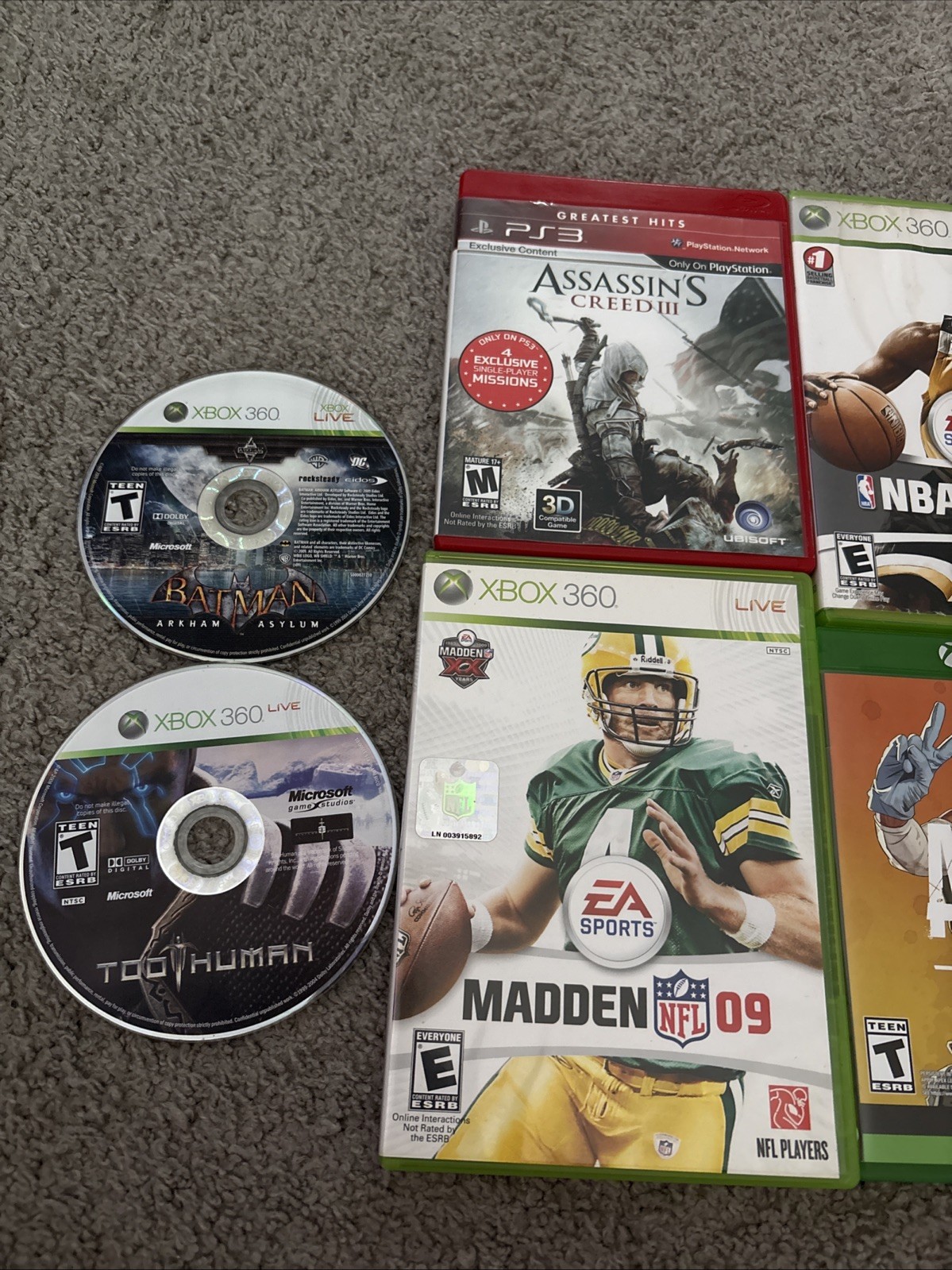Lot Of 6 Random Games
