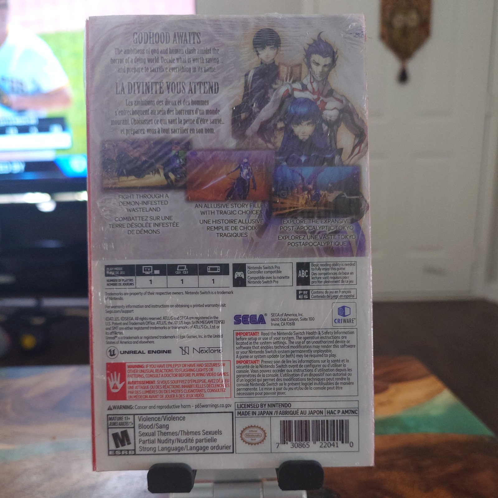 Shin Megami Tensei V: Vengeance Steelbook Edition Nintendo Switch M for Mature