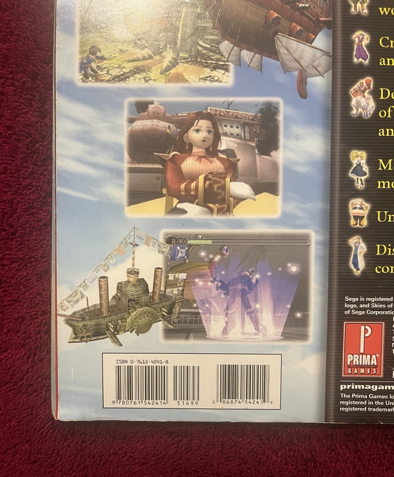 Skies of Arcadia Legends Official Strategy Guide (Prima) – GameCube – Very Good