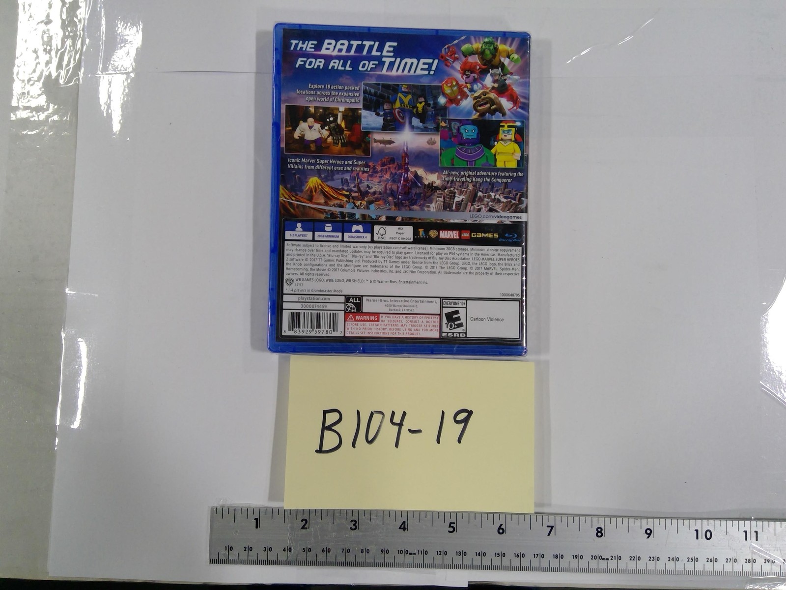 LEGO Marvel Super Heroes 2 PS4 Video Game New Sealed WB Games E10+ Family Kids