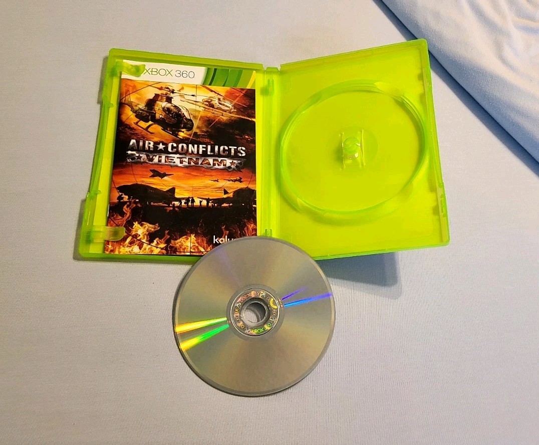 Air Conflicts Vietnam – Microsoft Xbox 360/ CIB/ TESTED AND WORKS