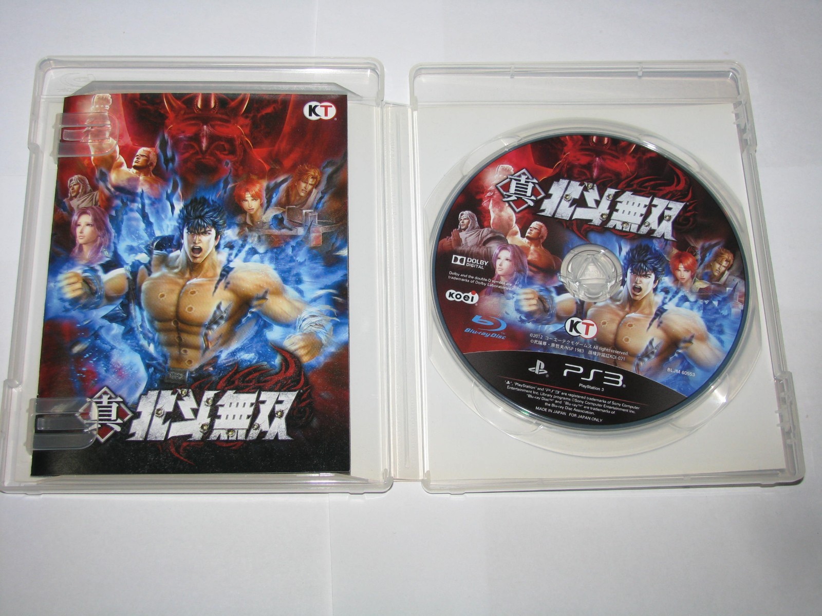 Shin Hokuto Musou Fist of the North Star Playstation PS3 Japan import US Seller