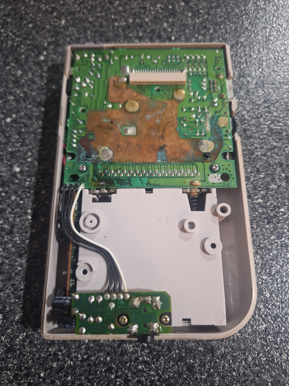 Original Nintendo Gameboy DMG-01 Back Complete Motherboard Casing Power