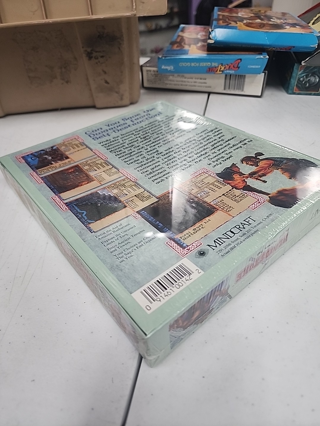 Bloodstone: An Epic Dwarven Tale, 1993, Big Box, New & Sealed. T-11