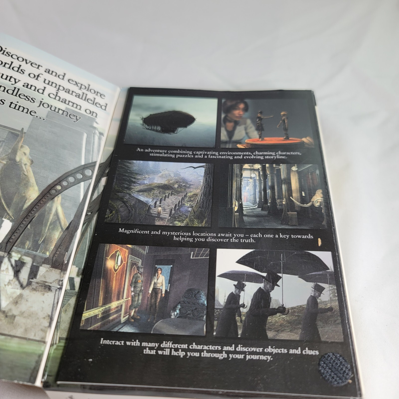 B. Sokal Syberia CD-ROM The Adventure Company Microids PC Game New Sealed