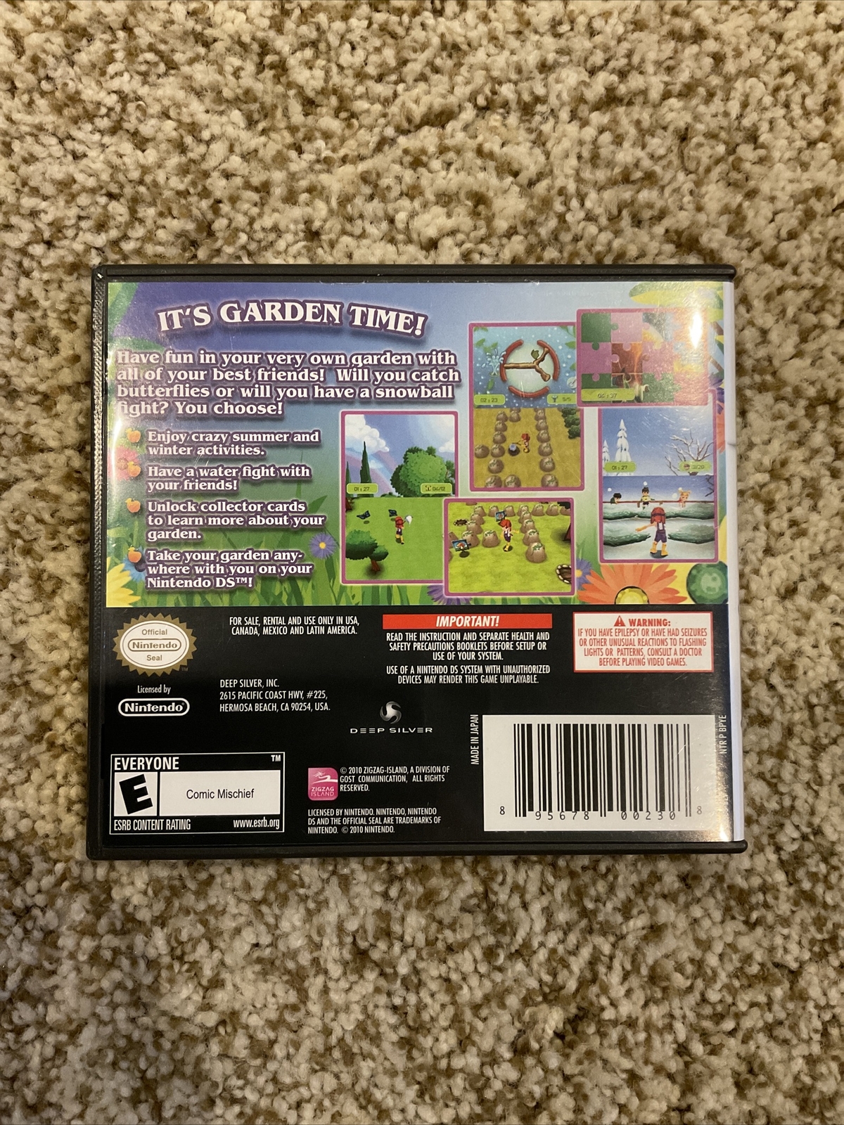 Lets Play Garden Nintendo DS – Complete CIB